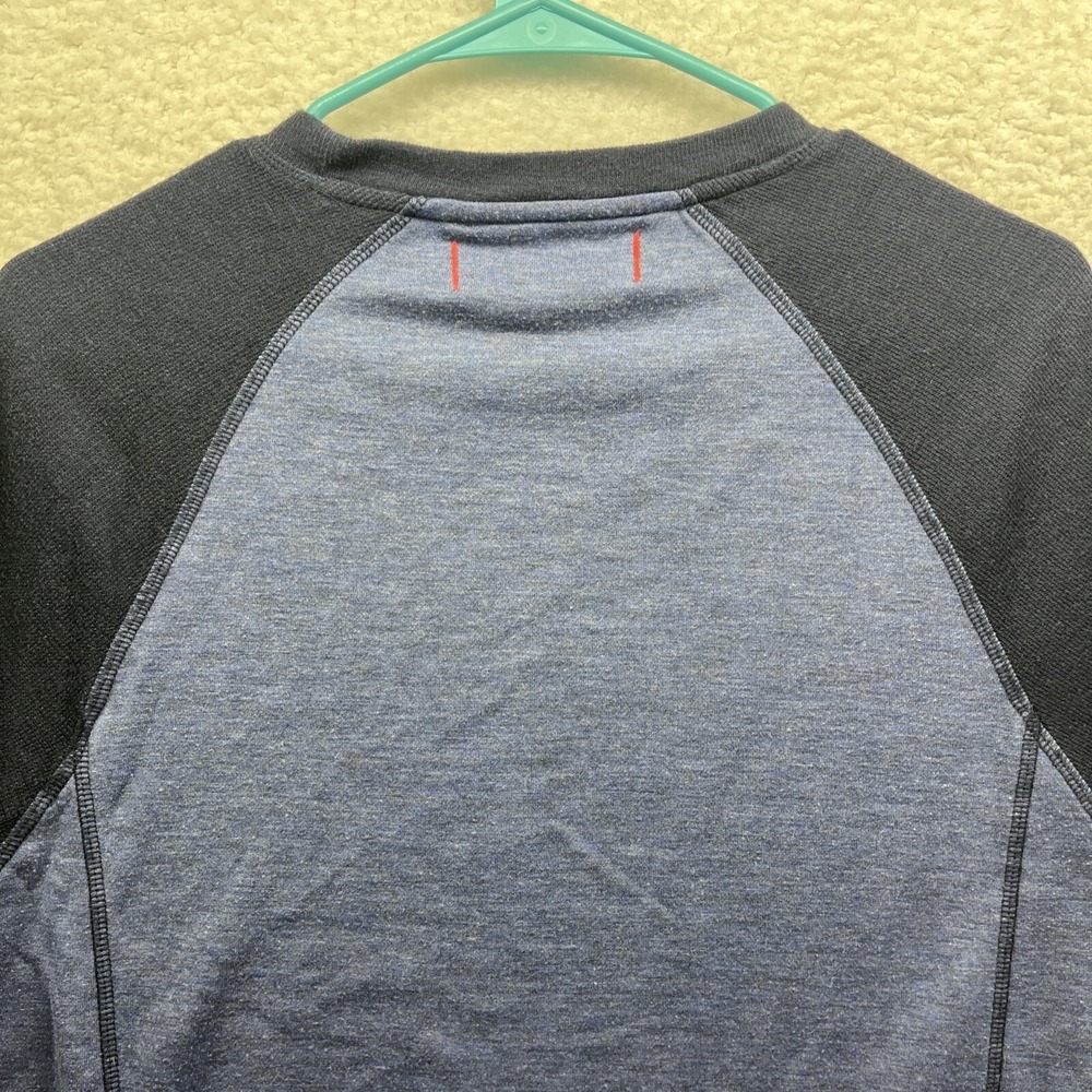 Tommy Bahama Shirt Mens Medium Blue Long Sleeve Crew Neck Pullover Polyester - Picture 15 of 16